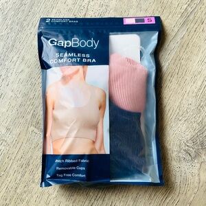 NWT❤️ GapBody Seamless Comfort Bra - Pink & Navy Small